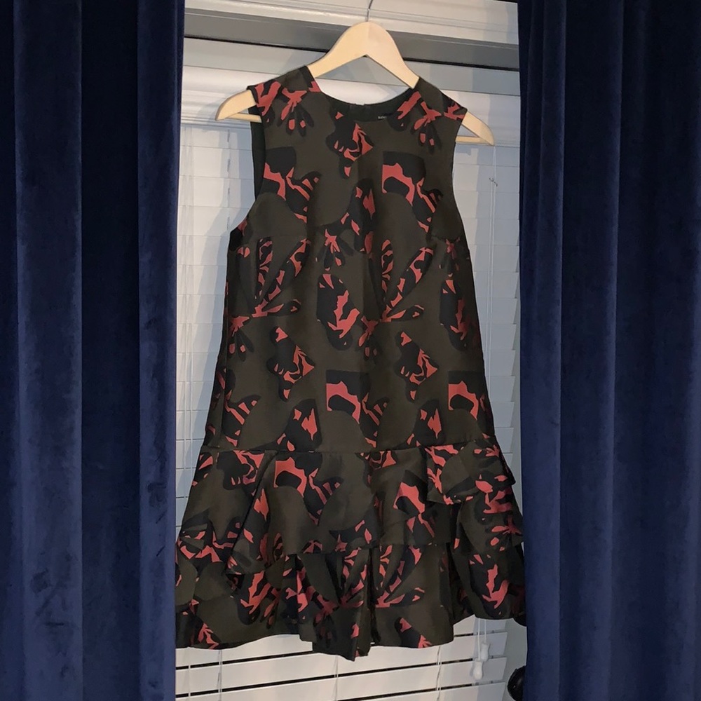 Banana Republic ruffle mini dress